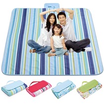 Picnic mat Lawn spring outing Autumn outing Picnic outing Beach moisture proof mat thickened mat Outdoor portable foldable