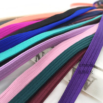 8mm hollow flat nylon walking horse elastic band elastic knotted hair ring head flower bracelet elastic rope with accessories