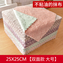 3 lazy rags kitchen housework cleaning wiping the floor strong water absorption dishwashing towels wiping the table not easy to lose hair dishwashing cloth