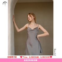 RooMance Ru Man Division Heavy Ryukyu Light Harnesses Sleeping Skirts Female Summer Acetate Sexy Slumber and Chest Pyjamas can be worn out