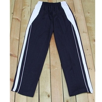 Shenzhen school clothes trousers shorts zipper pants for men and women Middle School High School junior high school students Autumn Winter Spring sports pants