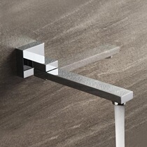 In-wall shower shower lower outlet bath bath accessories lower outlet nozzle rotatable bathtub concealed faucet hidden