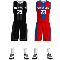 Cunningham No. 2 new season Pistons Black City Edition large size jersey suit group purchase free custom basketball uniform