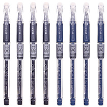 Morning light brush pen Gel Gel Pen Primary School students thermal erasable 0 5 Muran 3-5 grade easy brush black water pen sheath bullet head refill