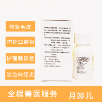 Fur Repair Liquid Cheek Cystic Stomatitis Nerve Inflammation of the Mouth Rabbit Drug Dragon Cat Dutch Pig Hamster Dog Cat