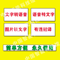 Text to voice to text software Picture to text stall selling supermarket broadcasting software