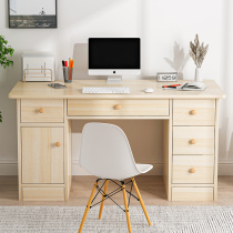 Desk bookcase combination simple home computer desk bedroom rental desk student learning table writing table