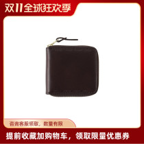 One tree VISVIM LEATHER BI-FOLD cowhide small wallet 21AW