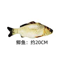 Dog toy plush toy simulation crucian carp plush pillow Teddy golden hair than Bear Cat pet dog dog supplies