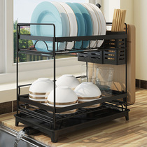 Sakura Qi kitchen shelf bowl storage rack table drain rack stove rack stainless steel bowl rack rack