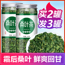 Post-frost mulberry leaf tea mulberry leaf 2018 Tgrade wild dried mulberry leaf fresh