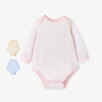 Yings baby jumpsuit baby triangle ha clothes long sleeve Spring and Autumn New Base climbing clothes 184A0403