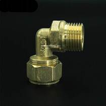 External wire elbow 40% Solar water pipe connector 1620 aluminium plastic pipe fitting buckle type copper connector z L25