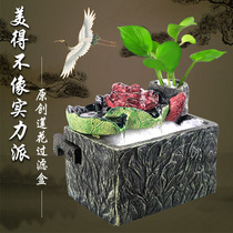 Turtle filter fish tank top filter box water curtain top filter upper filter box fish tank with external wall-mounted homemade