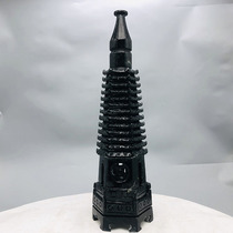 Source good goods Chinas four famous jade-only mountain jade pendant pendulum pieces < 13 layers of Wenchang Tower > 6 catties