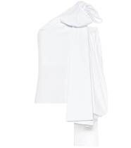  2021 BERNADETTE COTTON Cotton Blend Dew Shoulder Blouse Blouse