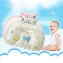 -baby pillow to prevent flat head cartoon cat shape infant