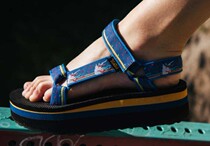 1008844 women sandals 2021 new 4 5CM heightening of pine pastry thick bottom sports trendy beach sandals