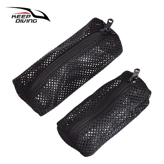 ເຕັກນິກການດໍານ້ໍາ double bottle back flying weight bag back flying weight bag BCD storage mesh bag technical diving equipment bag