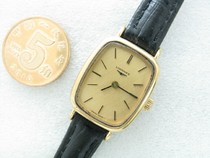 Mesh pattern Small gold-plated mechanical Antique Womens Watch(movement 5602)