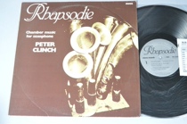 Rhapsody Saxophone Indoor Music Episode Peter Clinch Saxphone Black Gel LP