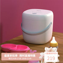 Six vertical bottle sterilizer Baby toy sterilizer Household small UV sterilization disinfection cabinet D2