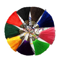 DIY jewelry accessories special alloy metal cap fish mouth tassel spike pendant accessories bookmark brand pendant