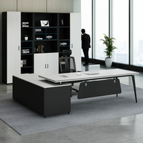 Boss desk President desk Simple modern office large desk Manager supervisor desk Office furniture