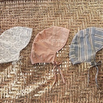 ins and USA baby sunscreen hat sunscreen spring autumn thin cotton baby fisherman hat flight care ear cap child elodie