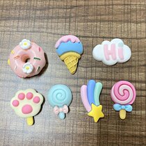 Kettle Sticker Stereocartoon Animation Digy Cup Resin Ornament Accessories 3d Cubism Sticker Nordic Style High Face Value