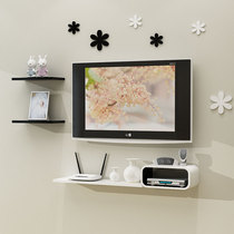 Film and television background wall rack wall hanging cabinet bedroom wall hanging TV wall decoration living room wall creative grid