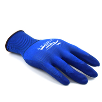 Ansell Ansell 11-818 Blue spandex nylon nitrile coating soft anti-slip wear resistant touchscreen gloves