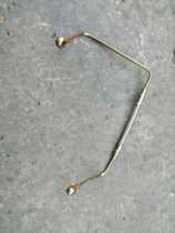 Yuchai 4105 4108 air compressor pump inlet pipe D30 air compressor lubricating oil pipe