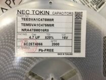Tantalum capacitive 0603 J type 10V 6 3V 4V 4 7UF 475G 475J 475A