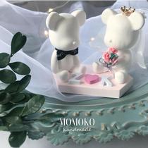 MOMOKO Custom ins Violent Bears Wedding Gifts Fragrant plaster on-board incense Courtesy