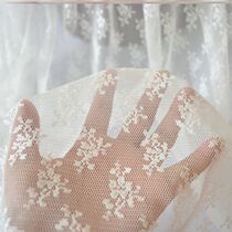 Tulle di Yarn fabric skirt lace mesh material bed mantle white gauze cover towel wedding house new products make clothes