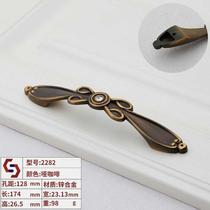 Liddse rhinestones European luxury gold sand silver furniture hardware cabinet wardrobe handle bookcase wine cabinet door handle