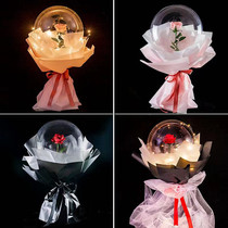  Vibrato net celebrity Bobo Ball bouquet diy material balloon Little Princes Rose Christmas gift for girlfriend