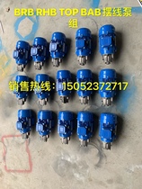 BRB-1 2 3 4 6 cycloid oil pump BAB cycloid oil pump CNC machine tool oil pump lubricating oil pump Becher
