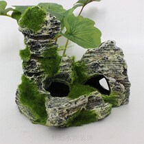 New fish tank aquarium accessories landscape decorative fake shallow shallow shallow shape fittings