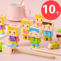 Creative childrens stationery small gifts for primary school students gifts kindergarten Christmas prizes DIY handmade pencil sharpener