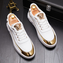 Summer mens shoes breathable thin board shoes 2020 new fashion sports trend Joker Korean casual white shoes men