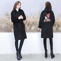 Gold velvet cover clothes grown-up thickened cotton adult female Korean version trendy and warm in winter