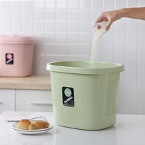 Plastic rice bucket 20kg15kg10kg Kitchen sealed insect-proof rice cylinder Flour bucket 20 kg storage rice box 40 kg