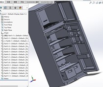 Up and down single door refrigerator shape 3D modeling drawing solidworks drawing