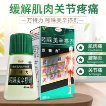 Japan imported wanteli indomethacin liniment 45g muscle joint pain low back pain sprain injury lint