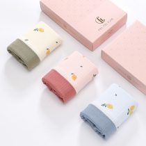 Fenten 2021 new womens underwear cotton antibacterial crotch high waist belly lift hip cotton cute large size breifs