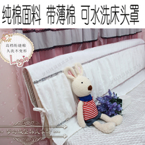 Cotton lace cotton white bedside cover fresh style cotton bedside soft bag