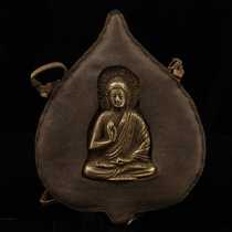 Tibet Monastery Pure Copper Handcrafted to build a Bau Picharma Carmonian Buddha Buddha Card Pendant Pendant Feng Shui Swing