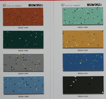 Direct sales Haite Anda Taike Yate K@p rubber floor Round floating point steel plate pattern rubber floor stairs